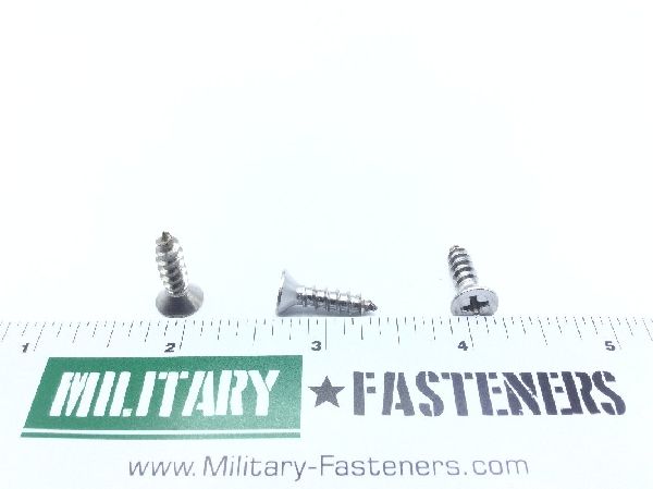 10X3/4FHA S/S Sheet Metal Screw (4)