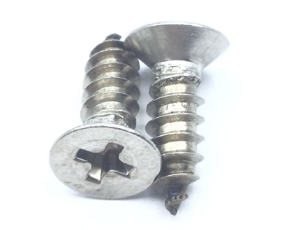 8X1/2FHA S/S 100 Sheet Metal Screw