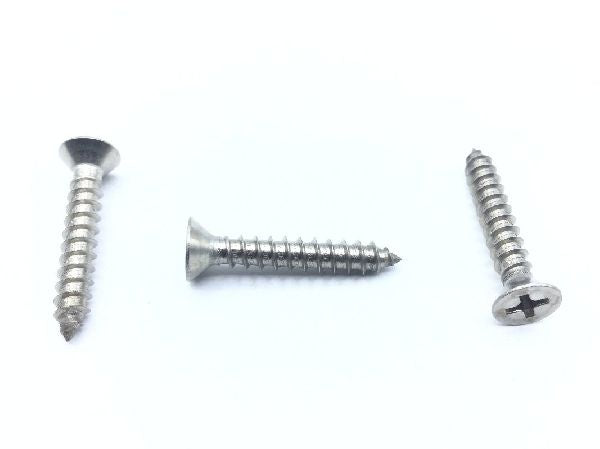 8X1FHA S/S Sheet Metal Screw (3)