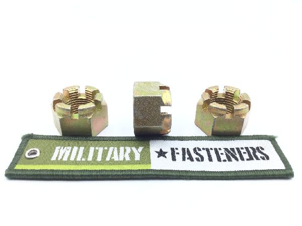AN310-12 Plain Castellated Hexagon Nut (3)