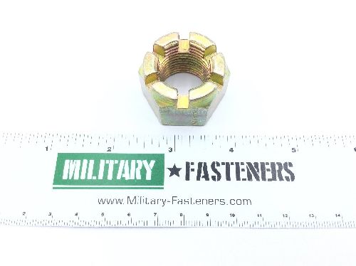 AN310-14 Plain Castellated Hexagon Nut