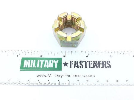 AN310-14 Plain Castellated Hexagon Nut