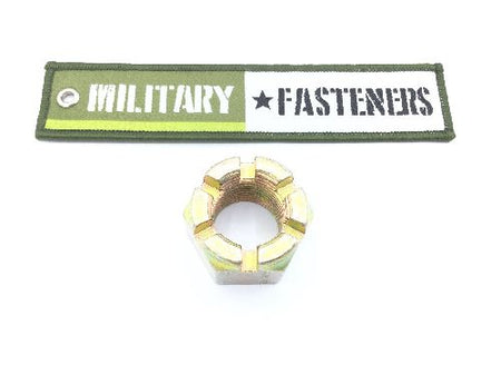 AN310-14 Plain Castellated Hexagon Nut (2)