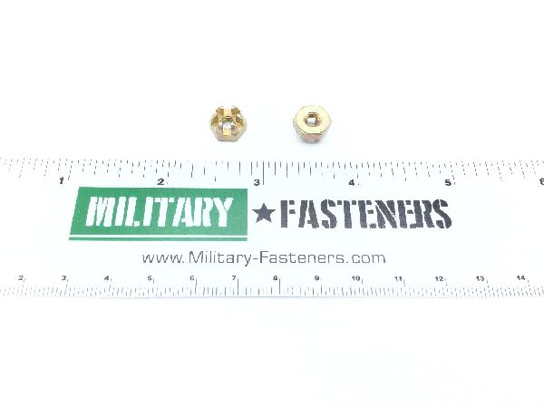 AN310-3 Plain Castellated Hexagon Nut (4)