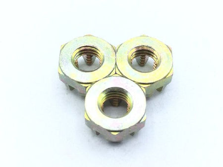 AN310-4 Plain Castellated Hexagon Nut