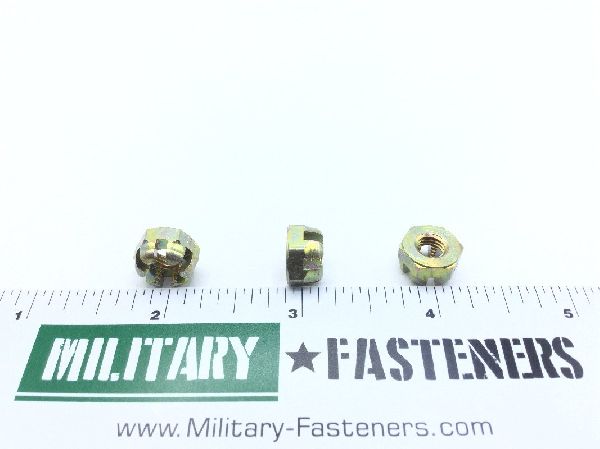 AN310-4 Plain Castellated Hexagon Nut (5)