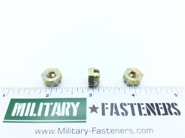 AN310-4 Plain Castellated Hexagon Nut (6)