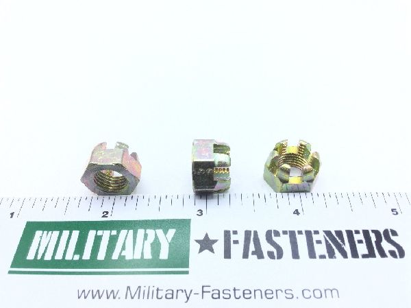AN310-6 Plain Castellated Hexagon Nut (5)