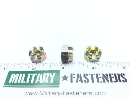AN310-6 Plain Castellated Hexagon Nut (6)