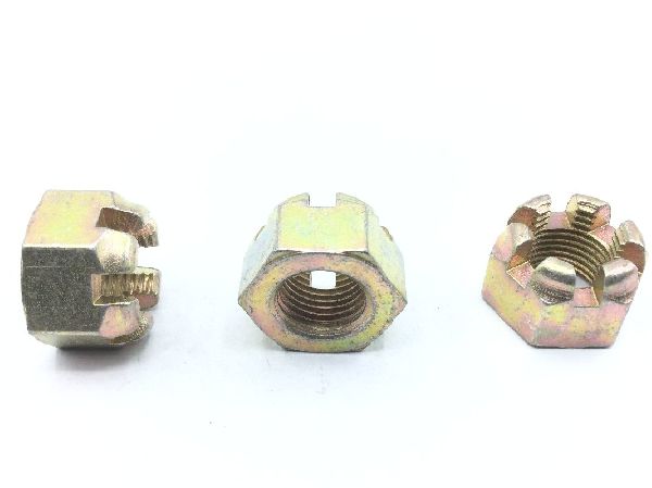 AN310-9 Plain Castellated Hexagon Nut (2)