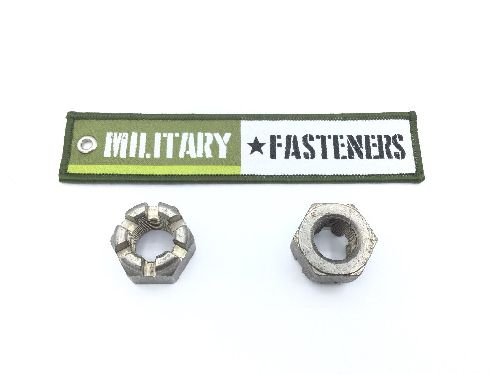 AN310C10 Plain Castellated Hexagon Nut (2)