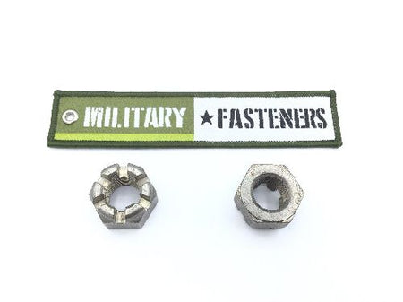 AN310C10 Plain Castellated Hexagon Nut (2)