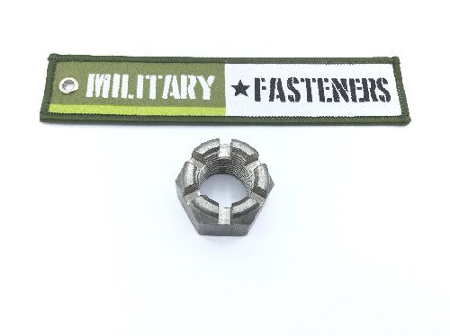 AN310C12 Plain Castellated Hexagon Nut (2)