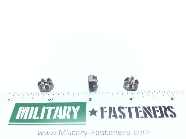 AN310C3 Plain Castellated Hexagon Nut