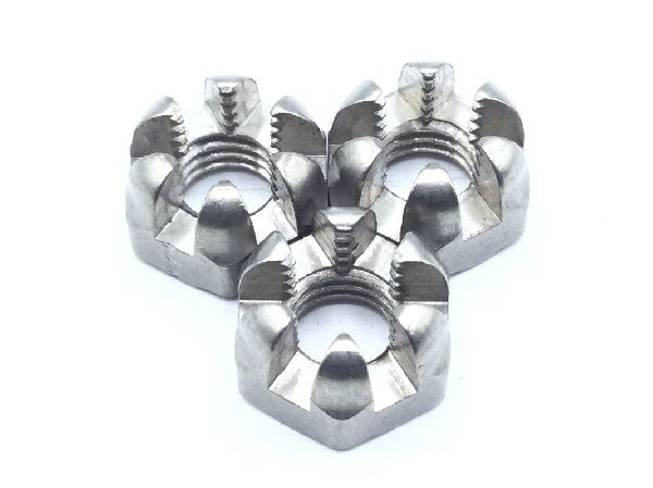 AN310C4 Plain Castellated Hexagon Nut
