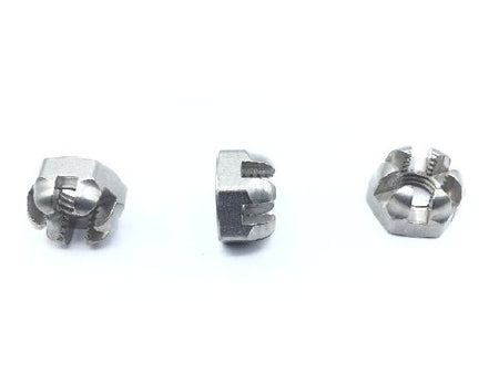 AN310C4 Plain Castellated Hexagon Nut (2)