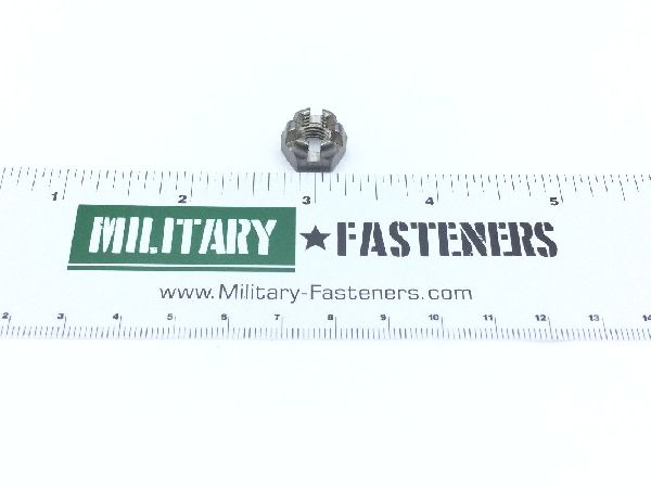AN310C5 Plain Castellated Hexagon Nut (7)