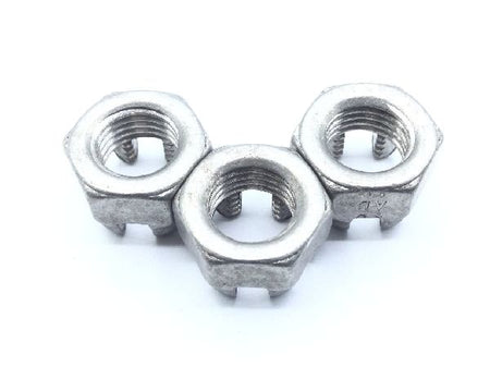 AN310C6 Plain Castellated Hexagon Nut