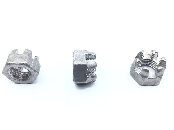 AN310C6 Plain Castellated Hexagon Nut (2)