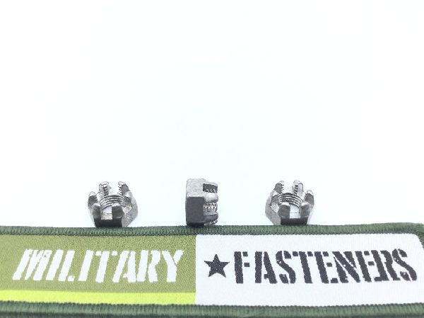 AN310C6 Plain Castellated Hexagon Nut (4)