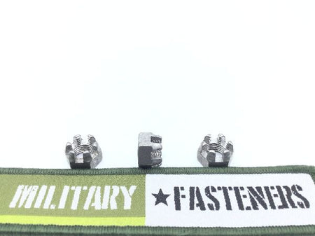 AN310C6 Plain Castellated Hexagon Nut (4)