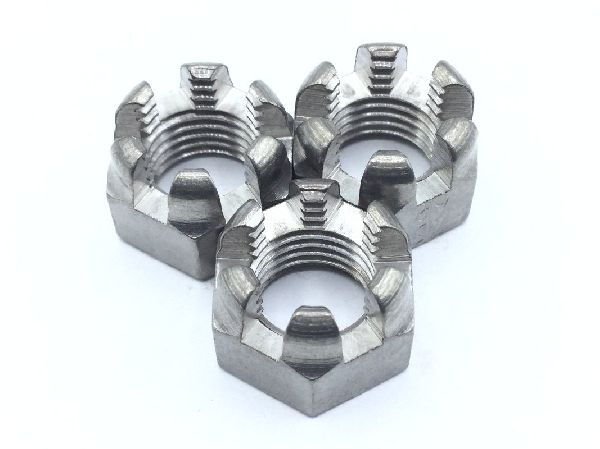 AN310C7 Plain Castellated Hexagon Nut