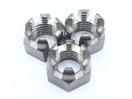AN310C7 Plain Castellated Hexagon Nut