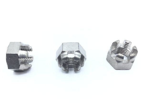 AN310C7 Plain Castellated Hexagon Nut (2)