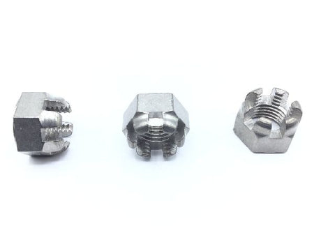 AN310C7 Plain Castellated Hexagon Nut (2)