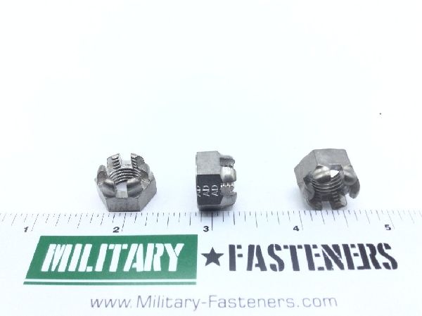 AN310C7 Plain Castellated Hexagon Nut (4)