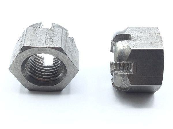 AN310C8 Plain Castellated Hexagon Nut