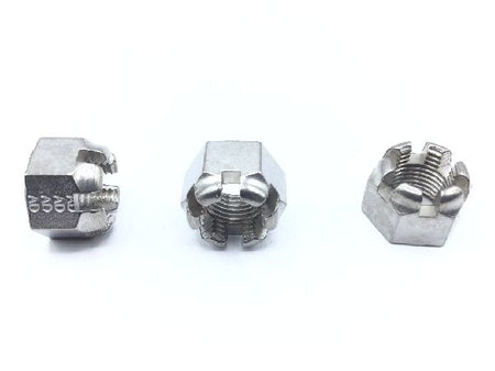AN310C8 Plain Castellated Hexagon Nut (6)