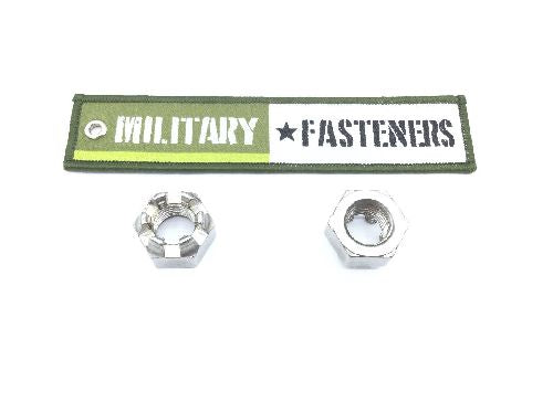 AN310C9 Plain Castellated Hexagon Nut (2)