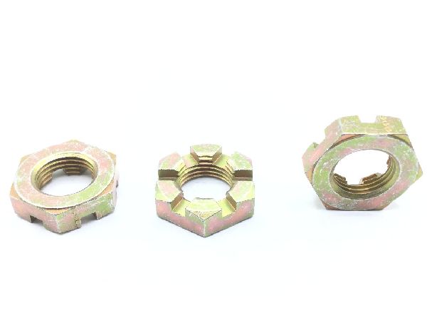 AN320-10 Plain Slotted Hexagon Nut