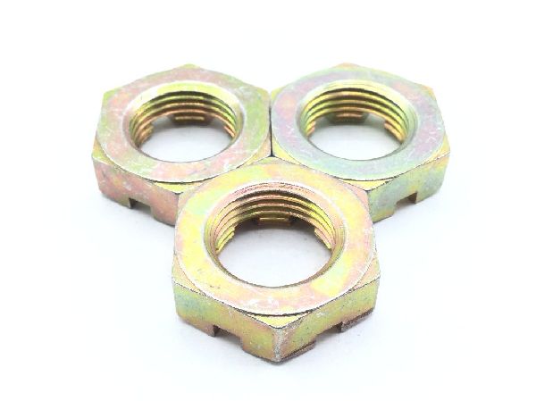 AN320-12 Plain Slotted Hexagon Nut
