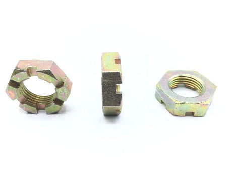 AN320-12 Plain Slotted Hexagon Nut (2)