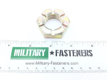 AN320-15 Plain Slotted Hexagon Nut