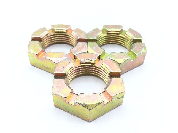 AN320-16 Plain Slotted Hexagon Nut