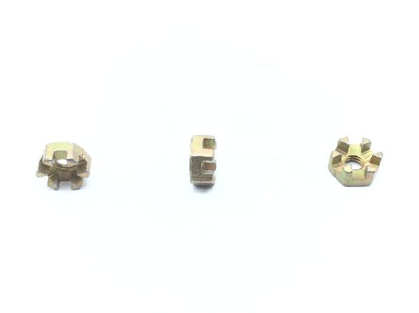 AN320-1 Plain Slotted Hexagon Nut (2)