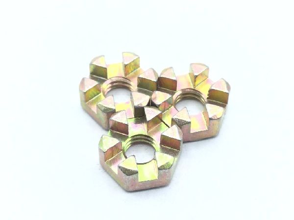 AN320-3 Plain Castellated Hexagon Nut