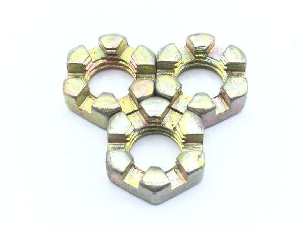 AN320-5 Plain Slotted Hexagon Nut
