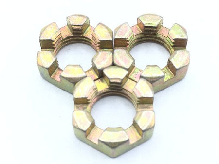 AN320-6 Plain Slotted Hexagon Nut