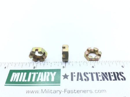AN320-6 Plain Slotted Hexagon Nut (5)
