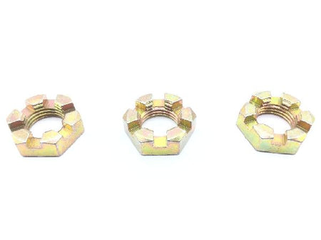 AN320-9 Plain Slotted Hexagon Nut (3)