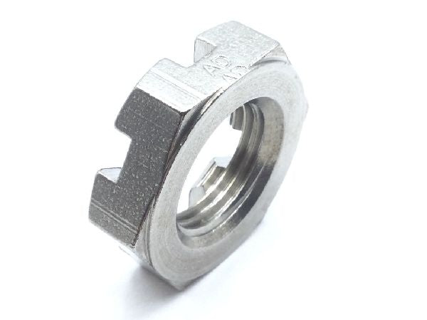 AN320C10 Plain Slotted Hexagon Nut