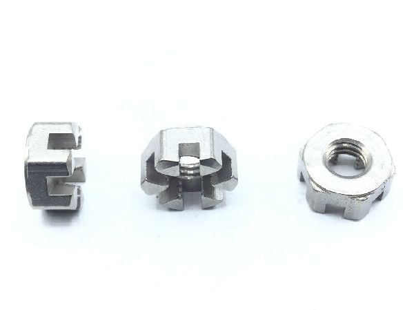 AN320C3 Plain Slotted Hexagon Nut