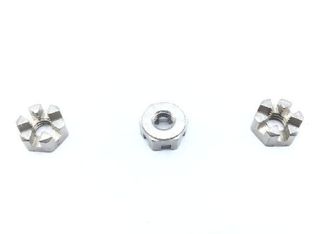 AN320C3 Plain Slotted Hexagon Nut (2)