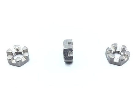 AN320C4 Plain Slotted Hexagon Nut (2)