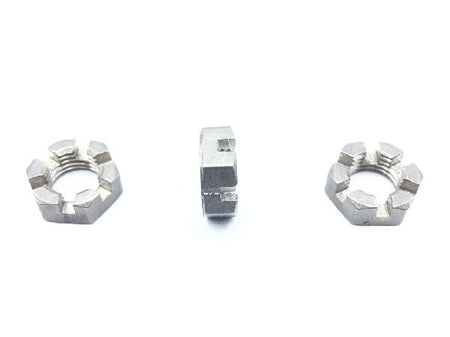 AN320C6 Plain Slotted Hexagon Nut (2)