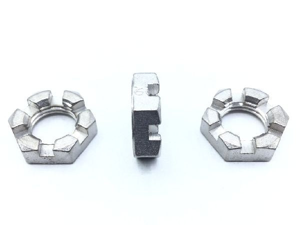 AN320C8 Plain Slotted Hexagon Nut (3)